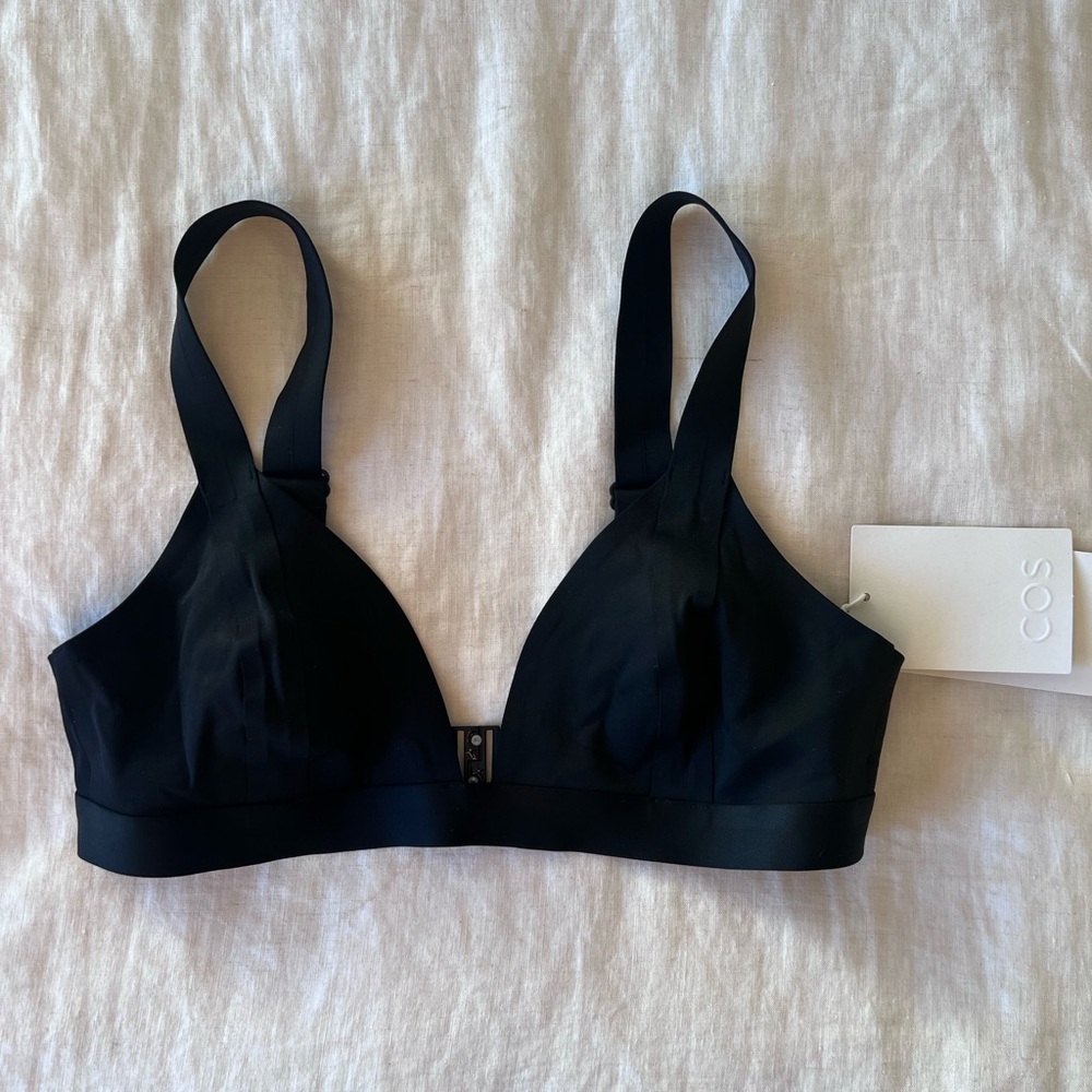 COS Elegant Black Swimsuit top